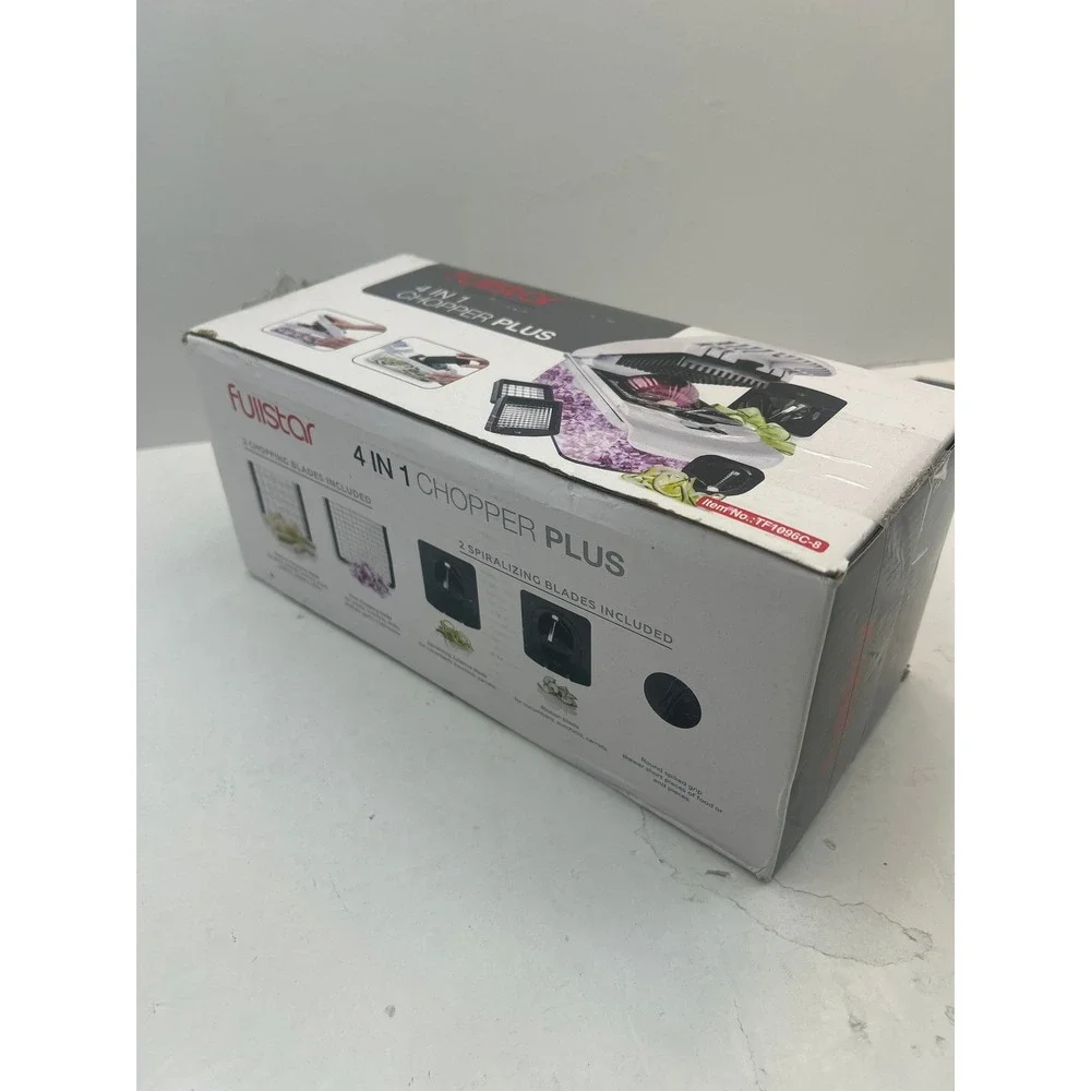Fullstar 4 in 1 Chopper Plus Kitchen Tool White‎